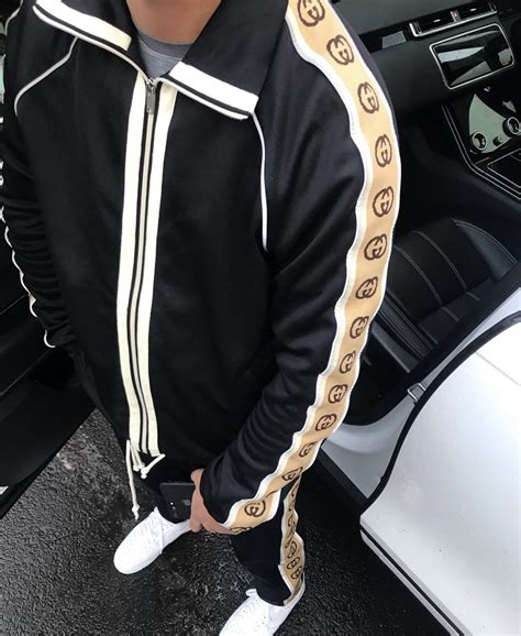 gucci tracksuit jacket|gucci tracksuit technical.